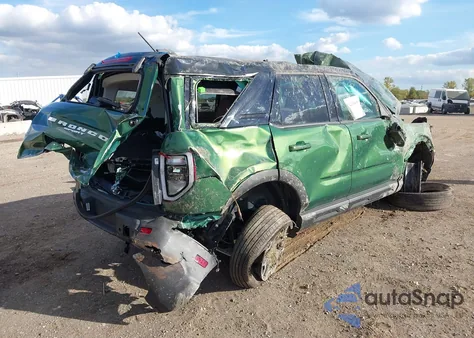 2025 Ford Bronco Sport Outer Banks z USA, uszkodzony, nr VIN 3FMCR9CN8SRF07290